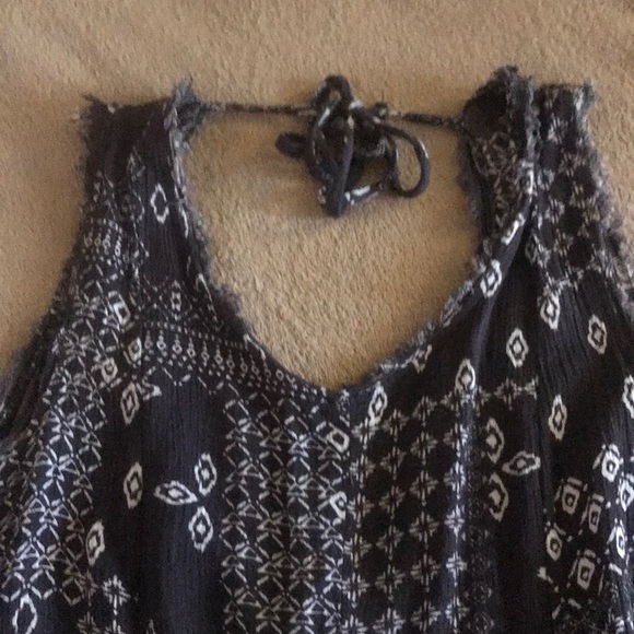 Grey & White Dress - Picture 3 of 5